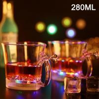 ราคา LF 1 3pcs ถ้วยเรืองแสงไฟ LED แบบสว่าง ถ้วยแฟลชที่มีสีสัน แก้วเปลี่ยนสีเหมาะสำหรับเป็น ของขวัญใหม่ลายมังกร แก้วน้ำ (7544660163)