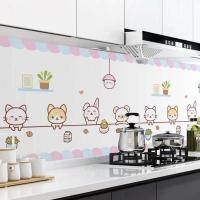 ราคา ขนาด60cm 3เมตร สติ๊กเกอร์ติดห้องครัว สติ๊กเกอร์กันน้ำมันกระเด็น วอลเปเปอร์ติดผนัง ติดง่ายมีกาวในตัว กันน้ำ กันเชื้อรา ทนความร้อน (11365969311)