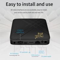 ราคา จัดส่งจากกรุงเทพ COD กล่องแอนดรอยด์ทีวี D9 PRO 5G 4k Android TV Box 8GB 128G HD 3D 2 4G WiFi Google Play Youtube Media Player (20809511321)