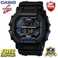 ราคา ต้นฉบับ G Shock GWX56 ผู้ชายกีฬานาฬิกาคู่แสดงเวลา 200 เมตรกันน้ำกันกระแทกเวลาโลก LED แสงอัตโนมัติรับประกัน 4 ปี GXW 56 1BJF ใหม่แท้ (18647025847)