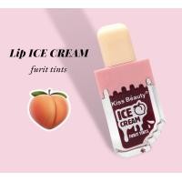 ราคา No 70499 Kiss Beauty ลิปสติก ลิปไอศครีม ติดทนนานให้ความชุ่มชื้น ทาง่ายเกลี่ยง่ายกลิ่นหอมให้สีที่ชัดICE CREAM furit tints (18436186439)