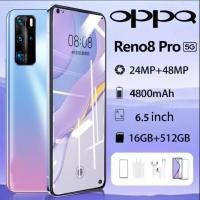 ราคา รับประกัน 1 ปี ส่งฟรี ของแท้100 OPPQ Reno8 Pro โทรศัพท์มือถือของแท้ สมาร์ทโฟน 6GB 128GB HD จอ 6 3 นิ้วโทรคัพท์มือถือ รองรับ2ซิม Smartphone 4G 5G เต็มหน้าจอ (20349634635)