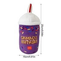 ราคา gsdhhrhshdd ของเล่นตุ๊กตา McDonalds Grimace Shake ขนาด 25 ซม 2023 (20345021819)