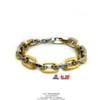ราคา สร้อยข้อมือ โซ่ใหญ่10มิล สองกษัตริย์ สแตนเลสแท้ stainless 316l กำไล โซ่ โซ่ข้อมือ ข้อมือ สร้อย กำไลโซ่ เลส เลสข้อมือ เลส (8103475696)
