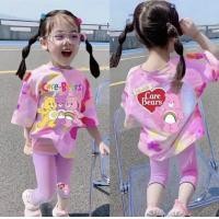 ราคา ชุดหมีแครแบร์ ชุดเซ็ทเด็กหญิง เสื้อ กางเกง (20162976775)