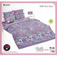 ราคา Little twin star ชุดเครื่องนอน ผ้าปูที่นอน ผ้านวมหนา ยี่ห้อTOTO ลิขสิทธิ์แท้100 (19686572506)