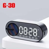 ราคา Clock Bluetooth Speaker รุ่น G 30 นาฬิกาลำโพงบลูทูธ ขนาดพกพา ปลุกได้ ฟังดี เสียงกระหน่ำ (16080210370)