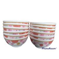 ราคา ถ้วยน้ำชุป ถ้วยแบ่ง ถ้วยข้าว เมลามินแท้ ขนาด 4 5 นิ้ว ยกโหล 12 ใบ เชต (16211060961)