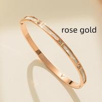 ราคา OYJR กำไลเพชรไม่ลอก กำไลสแตนเลสแท้ กำไลข้อมือ หญิง สวยๆ (20401927381)