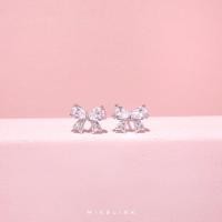ราคา MixBlink ต่างหู เงินแท้ 92 5 ส่งฟรี EMS รุ่น Minnie (16623061038)