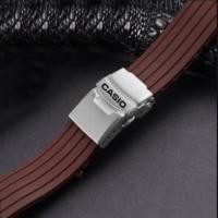 ราคา สายนาฬิกา Casio ที่รองรับ EFR 303 517 500 MTP 1374D สายนาฬิกายางหัวเข็มขัดประกัน 20 มม (16879008497)