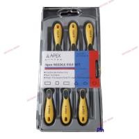 ราคา APEX ตะไบพร้อมด้าม 2 สี 6 ตัวชุด 5x190mm 4x170mm 3x150mm (2404058965)