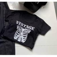 ราคา เสื้อครอป กระดูก กางเกงขายาวทรงลุง (20936622364)