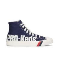 ราคา Pro Keds รุ่น Royal Pro Hi Logo Printed Canvas รองเท้าผ้าใบ ผู้ชาย สี Navy White PK61478 (20680564859)
