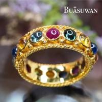 ราคา แหวนพิรอด ตัวเรือนทองคำแท้ 18K ประดับด้วยพลอยแฟนซี เหมาะที่สวมติดได้ตลอดในทุกๆวัน การันตีพร้อมใบร้บประกันจากทางร้าน (21064869193)