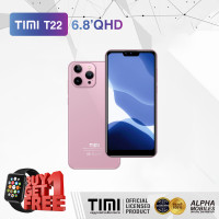 ราคา TIMI T22 6 128GB โทรศัพท์ Android 11 จอใหญ 6 8 นิ้ว เล่นได้2หน้าจอ แบตเตอรี่5500mAh กล้อง13MP ประกันศูนย์ไทย 12 เดือน (21204294093)