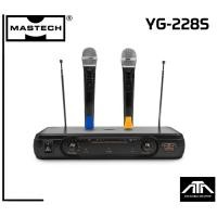 ราคา ไมค์ลอยคู่ Mastech YG 228S ระบบ VHF WIRELESS SYSTEM ไมโครโฟนไร้สาย mastech yg228s (13294305630)