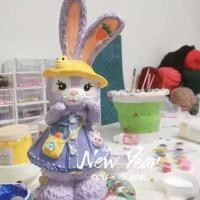 ราคา Welshop COD ตุ๊กตาปูนปั้น ชุดปูนปาสเตอร์พร้อมสีระบาย DIY กระปุกออมสิน ตุ๊กตาระบายสี ตุ๊กตาไวนิล (18089331646)