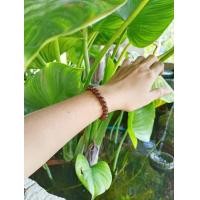 ราคา จัดส่งฟรี ประคำข้อมือ แร่เหล็กน้ำพี้ ล้วนไม่ผสมดิน ของแท้100 ขนาด8 10 12มิล แม่เหล็กดูดติด (16459449023)