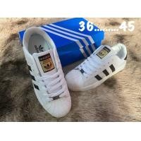 ราคา รองเท้าผ้าใบอาดิดาส ควร เพิ่ม1Size ซุปเปอร์สตาร์ รับประกันสินค้าตรงปก100 (11715263771)