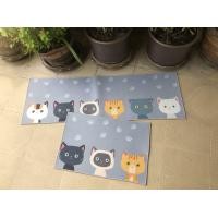 ราคา พรมเช็ดเท้ากันลื่น พรมห้องครัว พรมปูห้องนอนเซ็ท2ชิ้น 3D พรมปูพื้น3d พรมเช็ดเท้าห้องครัว1เซ็ท2ชิ้น (16960868956)
