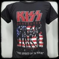 ราคา เสื้อวง Kiss ผ้า บาง 50 (10531704435)