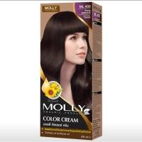 ราคา Molly มอลลี่ คัลเลอร์ ครีม 100 มล สีย้อมผม ยาย้อมผม ปิดผมหงอก แม่สี สีเคลียร์ (13350286700)