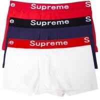 ราคา พร้อมส่ง กางเกงในชาย Supreme 1กล่อง 3ตัว กางเกงในผู้ชาย สุพรีม ทรงBoxer ของแท้ 100 เนื้อนุ่มสบายใส่สบาย (15965076534)