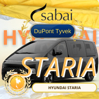 ราคา SABAI ผ้าคลุมรถยนต์ HYUNDAI STARIA เนื้อผ้า DuPont Tyvek 2 ชั้น ผ้าคลุมรถตรงรุ่น สำหรับ HYUNDAI STARIA ผ้าคลุมสบาย (16168123074)