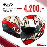 ราคา หมวกกันน็อค KYT รุ่น NF R Xavi Sakura 4200 (20571147506)
