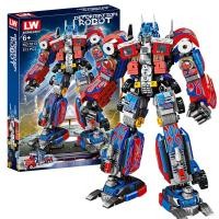 ราคา ProudNada Toys ตัวต่อ ทรานส์ฟอร์มเมอร์ส ออพติมัส ไพรม์ 2in1 LW TRANSFORMERS DEFORMATION ROBOT 813 PCS 7013 (14984922510)