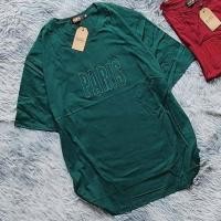 ราคา จัดโปรไฟลุก เสื้อยืดคอกลมผ้าCotton100 ลายปักนูนParisผ้านุ่มสบายดูเรียบๆมีทั้งราคาปลีกและส่งสินค้าพร้อมfส่งทุกวัน (20106868880)