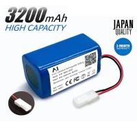 ราคา Battery แบตเตอรี่หุ่นยนต์ดูดฝุ่น เครื่องดูดฝุ่นอัตโนมัติ Battery Li ion 2600mAh 14 4 14 8V For Xiaomi Mi G1Panasonic MC WRC53 R35 Ai Japan (20994931630)