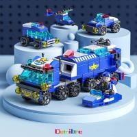 ราคา diy ของเล่นเด็ก เลโก้สำหรับเด็ก รถของเล่น รถของเล่น รถตำรวจ รถดับเพลิง (16044658406)