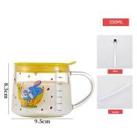 ราคา แก้วหัดดื่ม แก้วน้ำหัดดูด 350 ml สำหรับเด็ก กันสำลัก มีฝาเปิด ปิดสามารถกันหกได้ พร้อมหลอดดูดและช้อน รูปการ์ตูน (19683817411)