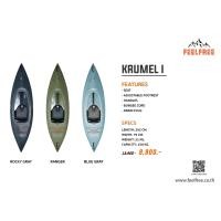 ราคา เรือ เรือคายัค FEELFREE KAYAK KRUMEL เรือพาย 1 2 ที่นั่ง แถมฟรีไม้พาย มูลค่า 1200 บาท (20018454285)