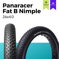 ราคา ผ่อน 0 ยางจักรยาน Fat Bike Panaracer รุ่น Fat B Nimple ขนาด 26x4 0 (11781507101)