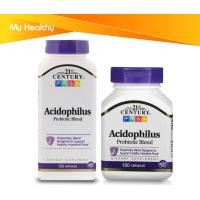 ราคา exp2025 โพรไบโอติก สำหรับลำไส้ 21st Century Acidophilus Probiotic Blend 100 150 Capsules (10783378504)