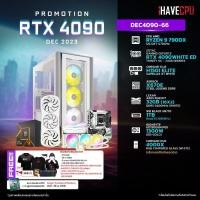 ราคา iHAVECPU คอมประกอบ DEC4090 66 AMD RYZEN 9 7900X 4 7GHz 12C 24T ZOTAC GAMING GEFORCE RTX 4090 TRINITY OC WHITE ED 24GB GDDR6X ASROCK X670E STEEL LEGEND DDR5 LEXAR ARES RGB KIT 32GB 16x2 DDR5 6400MHz WH