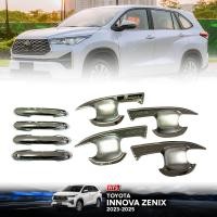 ราคา ครอบมือจับประตู เบ้ารองมือเปิดประตู รุ่น โตโยต้า อินโนว่า ซีนิกซ์ TOYOTA INNOVA ZENIX ปี 2023 2024 สีโครเมี่ยม (20468895000)
