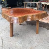 ราคา KDAUZ โต๊ะไม้มะค่า ไม้แผ่นเดียว โต๊ะกลาง โต๊ะกาแฟ โต๊ะกลางโซฟา โต๊ะข้างโซฟา โต๊ะหน้าโซฟา โต๊ะไม้เนื้อแข็ง โต๊ะข้างหัวเตียง (20095639124)