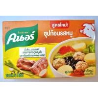 ราคา คนอร์ ซุปรสหมูก้อนกึ่งสำเร็จรูป 2 ชิ้น ขนาด 8 ก้อน น้ำหนัก 80 กรัม สำหรับประกอบ ปรุงอาหาร (16256681389)