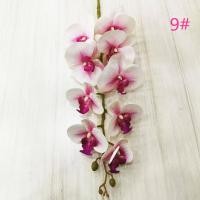 ราคา ในร่ม potted จำลอง phalaenopsis ตกแต่งบ้านปลอมดอกไม้เครื่องประดับ 3D การพิมพ์มือรู้สึกเดี่ยว 9 หัว phalaenopsis Thailand โกดังจัดส่ง 24 ชั่วโมง (16260423358)
