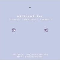 ราคา Winterwinter Jewelry Silver925 เครื่องประดับเงินแท้ เงินแท้925 ต่างหูประดับเพชร cz ดอกไม้ 4 มิล ราคาต่อคู่ค่ะ (9284101747)