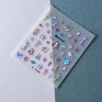 ราคา Relief สเตอริโอ5D สติกเกอร์ติดเล็บติดกาวสติกเกอร์ติดเล็บตุ๊กตาบาร์บี้ Holiday Ocean Wind เทคโนโลยีใหม่ (20957024686)