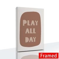 ราคา พร้อมกรอบ ภาพวาดผ้าใบ รูปการ์ตูนหมี สีรุ้ง สําหรับตกแต่งห้องเด็ก (21051434221)