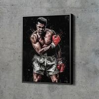 ราคา Mike Tyson Vs Muhammad Ali โปสเตอร์มวยภาพวาดทำโปสเตอร์ผ้าใบพิมพ์ภาพวาด Wall Art ภาพ Home Man Cave ของขวัญ Decor (19979643649)