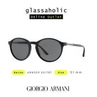 ราคา ลดกระหน่ำ แว่นกันแดด Giorgio Armani รุ่น AR8009 501787 ทรงกลม ขาเล็ก เรียบหรูดูแพง (20124750324)