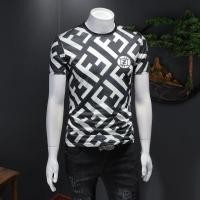 ราคา Burberry เสื้อยืดแขนสั้นพิมพ์ลายผ้าไหมไอซ์ซิลค์สำหรับผู้ชายมีแบรนด์แฟชั่น (20940918670)