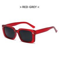 ราคา แว่นกันแดด New Square Glasses Small Frame Retro Sun Glasses Personality Fashion Sunglasses PTQ (15381380848)